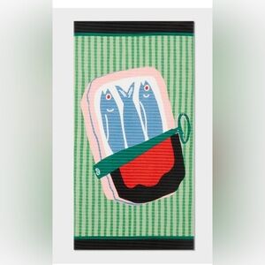 Set of 2 Room Essentials Sardines Beach Towels